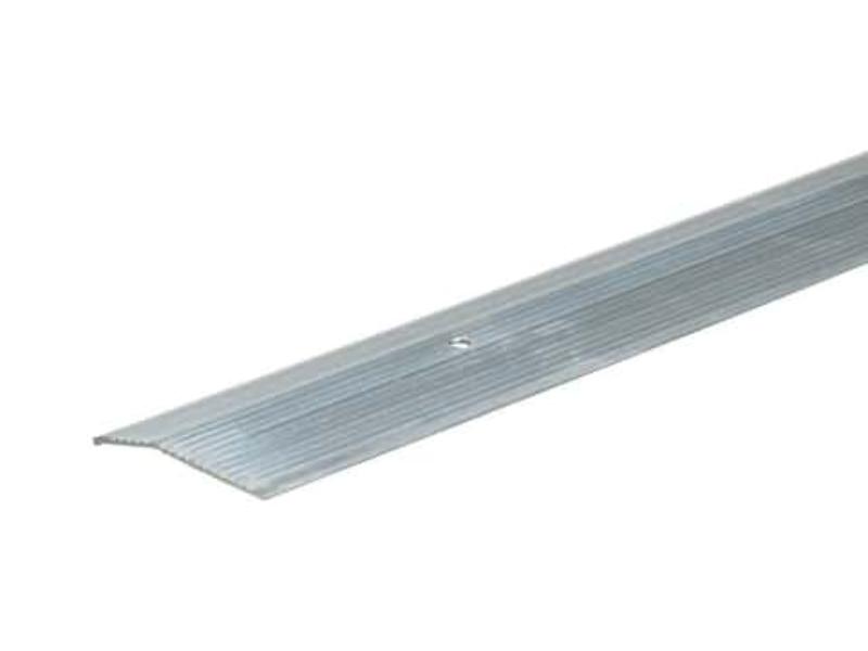 5939079 2 in. x 6 ft. Satin Silver Aluminum Carpet Joiner