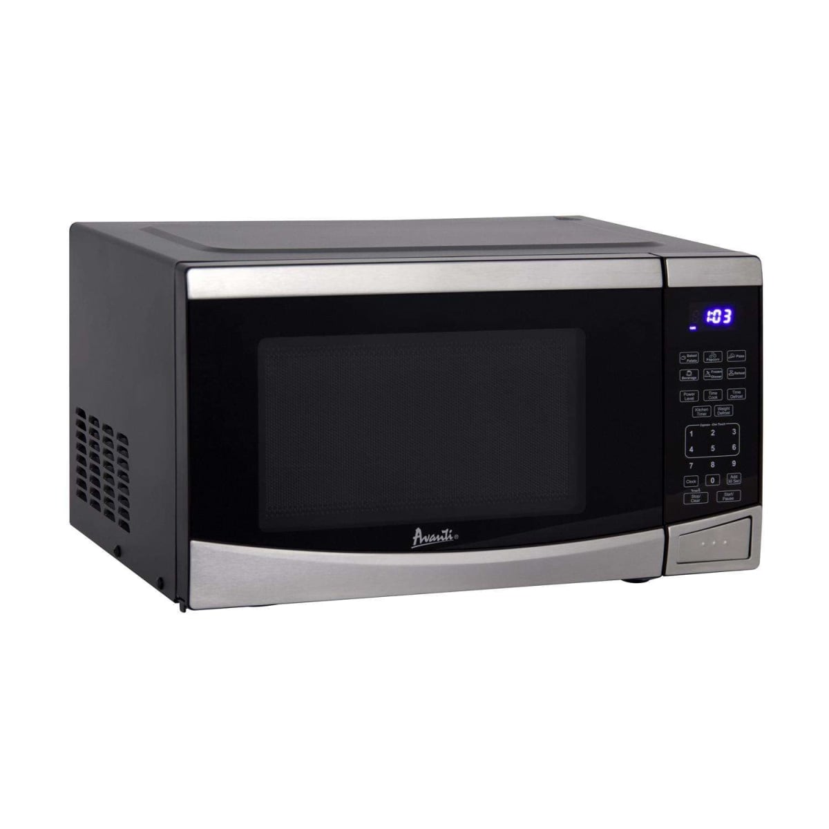 Picture of Avanti Products 6084368 0.9 cu ft. 900W Silver Microwave