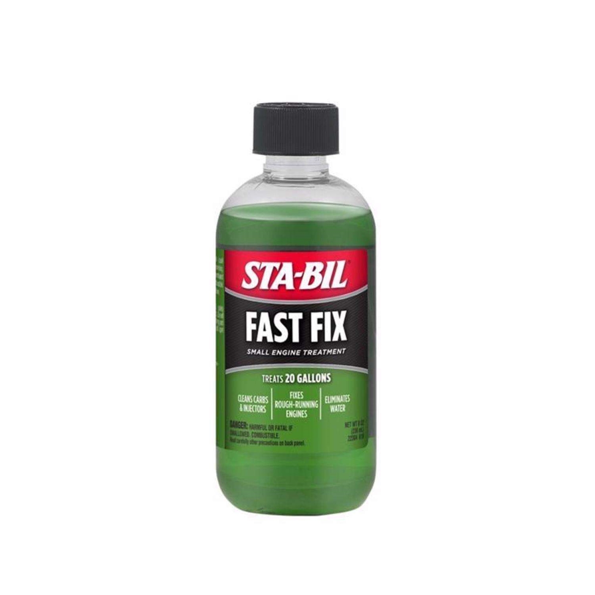 Sta-Bil Fast Fix - Small Engine Treatment, Cleans Carburetors, Green (22304)