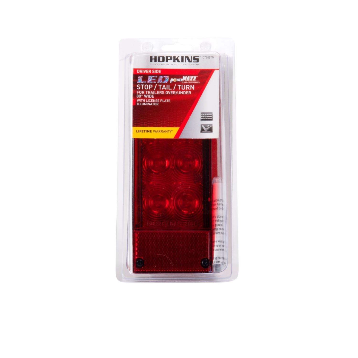 Hopkins Manufacturing LED Submersible Low-Profile LH Combination Trailer Light | by West Marine