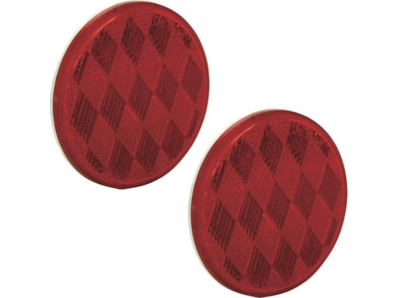 8098327 Red Round Stick-On Reflector
