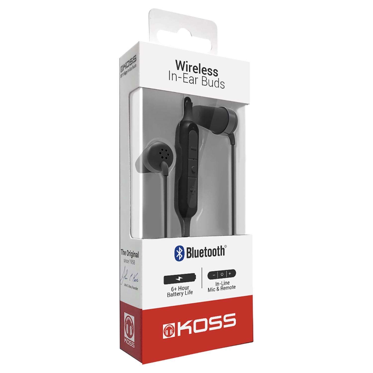 3019161 Wireless Bluetooth In-Ear Earbud with Microphone, Black