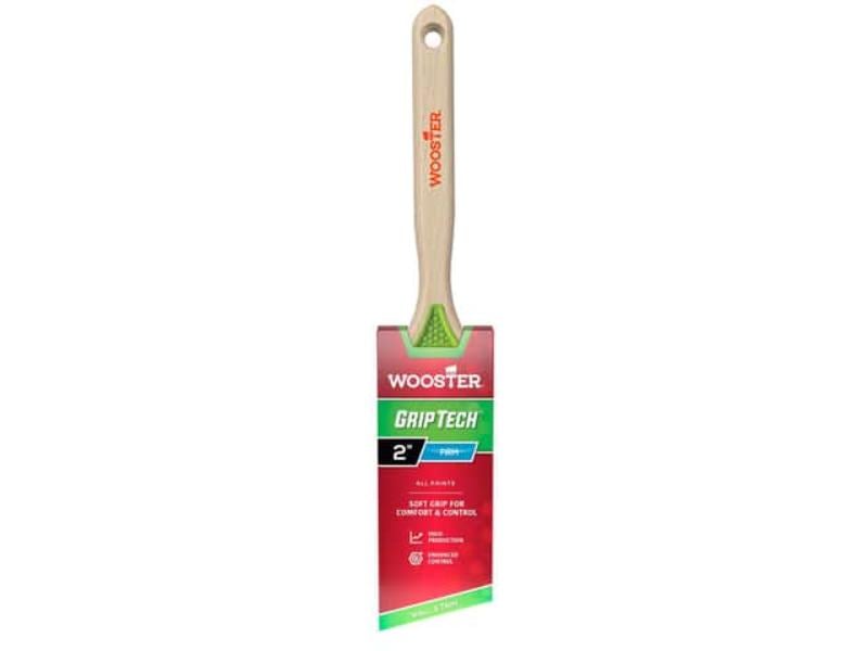 2" Wooster 5401 GripTech Angle Paint Brush, Sash Handle