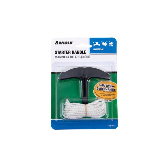 7002824 Arnold Replacement Starter Handle with 88 in. Solid Nylon Cord