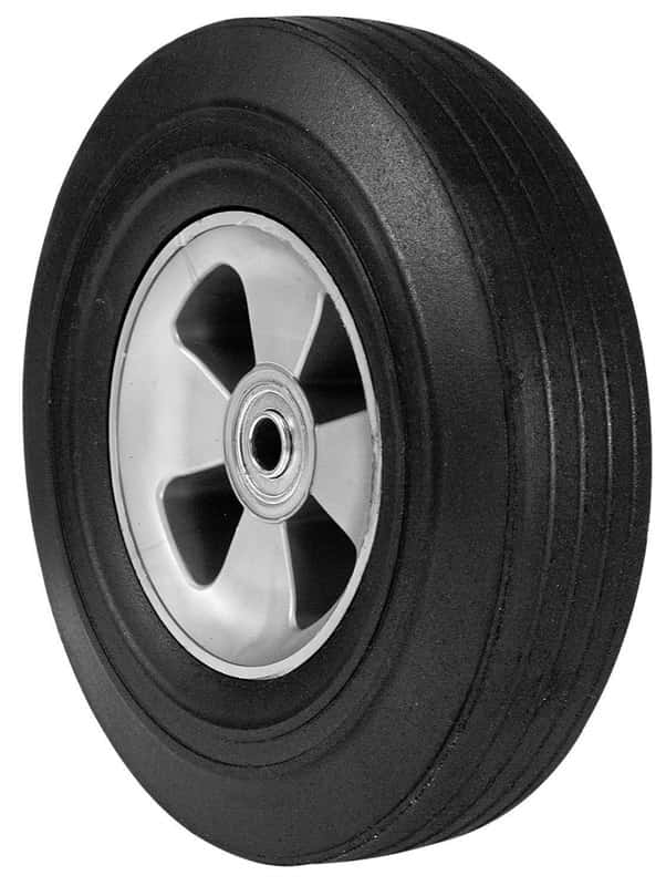 7068828 10 in. Arnold Offset Wheelbarrow Tire Rubber - 100 lbs