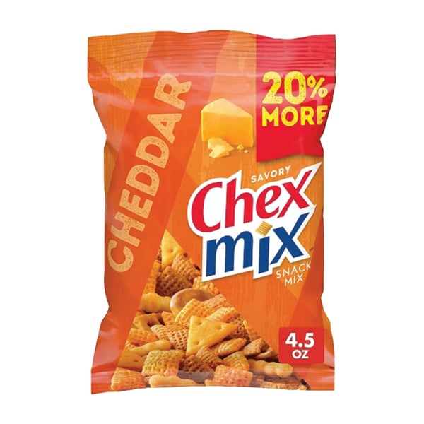 Chex Mix Cheddar Snack Mix 4.5 oz Bagged