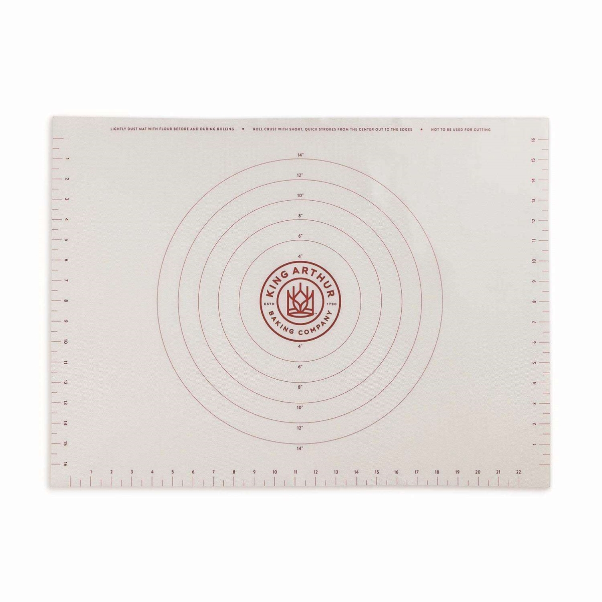 Picture of Harold Import 6083848 18 x 25 in. King Arthur Baking Mat, White