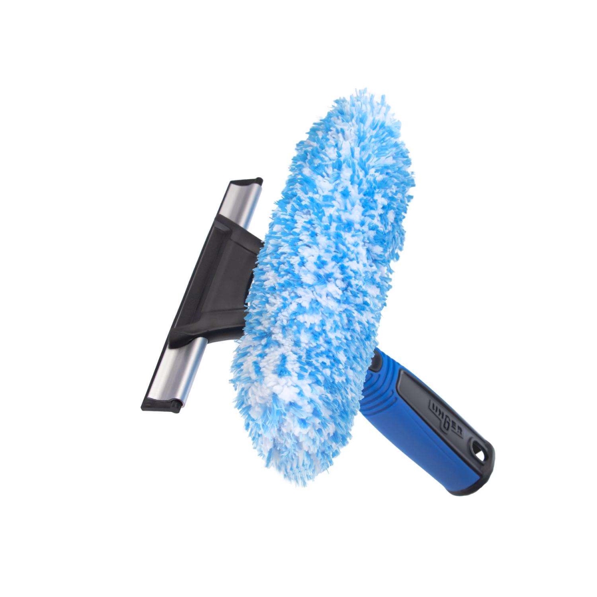 Unger Professional 2-In-1 Window Cleaner, 6 in L Head, Plastic Head, 3.54 in L