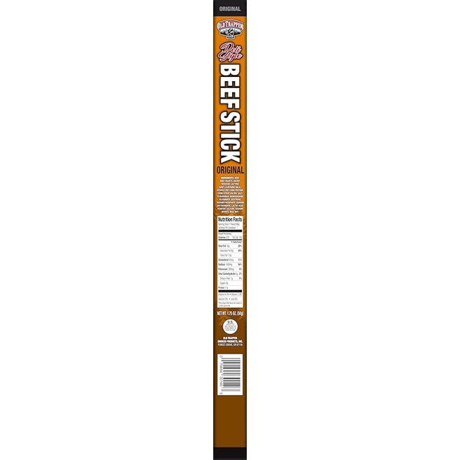 Picture of Old Trapper 9107448 1.75 oz Original Deli Style Beef Stick