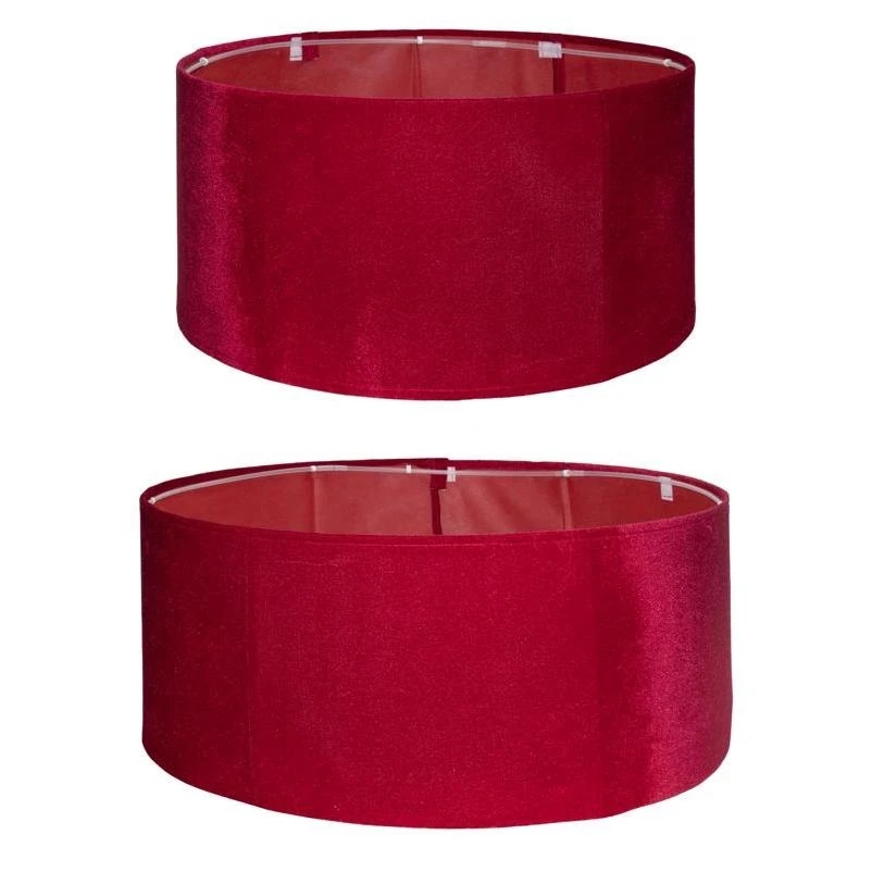 9106282 26 in. Red Drum Stand Expand Tree Collar