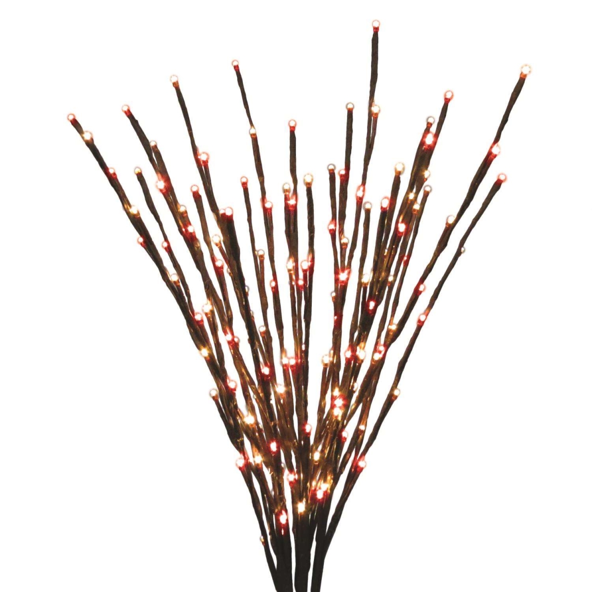 9106887 32 in. Celebrations LED Red & White Light Burst Pathway Decor