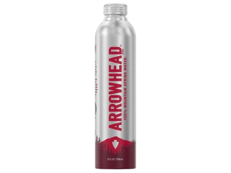 Picture of Bluetriton Brands 9115628 25 oz Arrowhead Natural Spring Water Aluminum Bottle