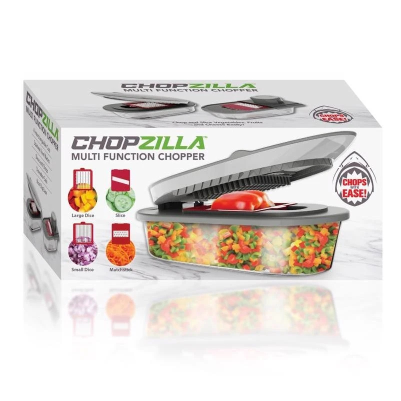 Picture of E Mishan & Sons 6090098 Gray Plastic & Stainless Steel Food Chopper