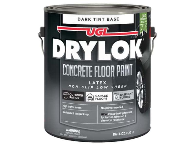 1026664 1 gal Flat Dark Tint Latex-Based Concrete Floor Paint