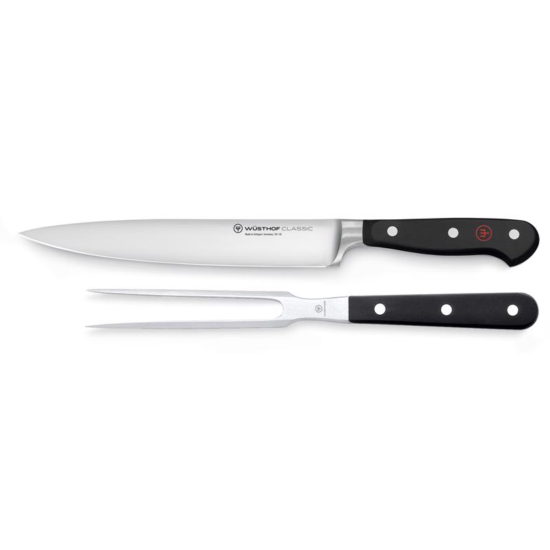 Picture of Wusthof 6093373 Stainless Steel Carving Knife Set - 2 Piece