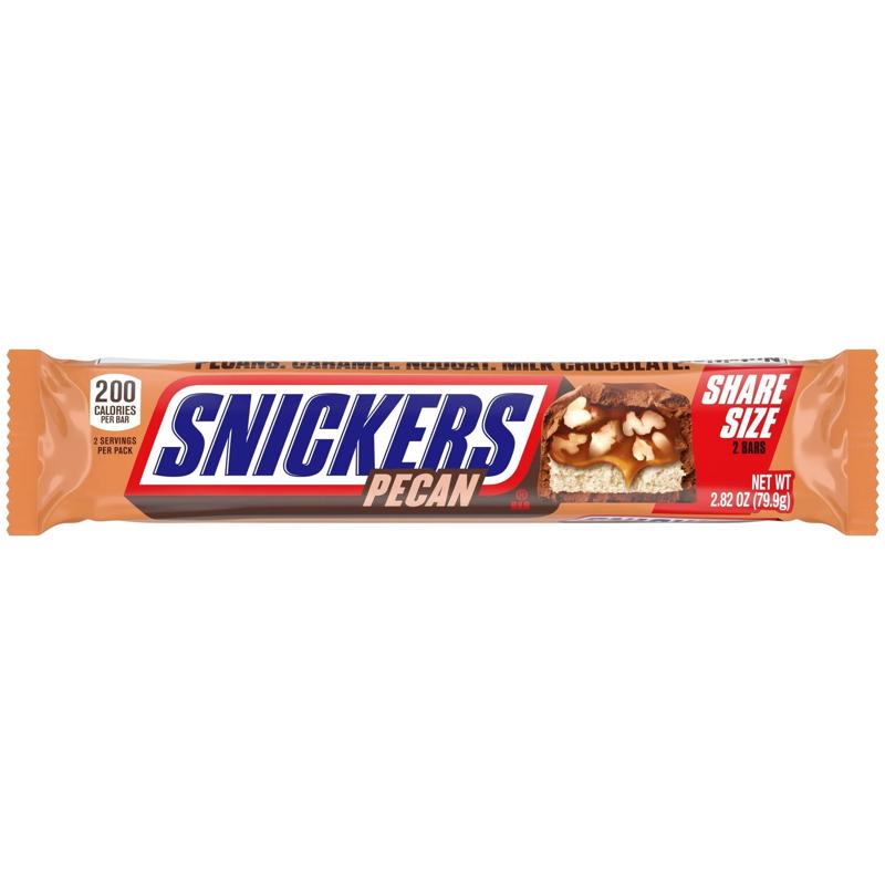 9108104 Share Size Pecan Candy Bar, 2.82 oz - Pack of 24