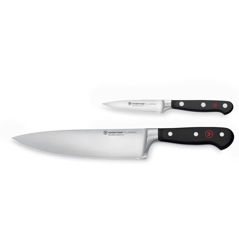 Picture of Wusthof 6093533 Stainless Steel Knife Set with Plastic Handle - 2 Piece