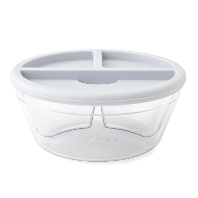 6086210 40 oz Clear Food Storage Container Set