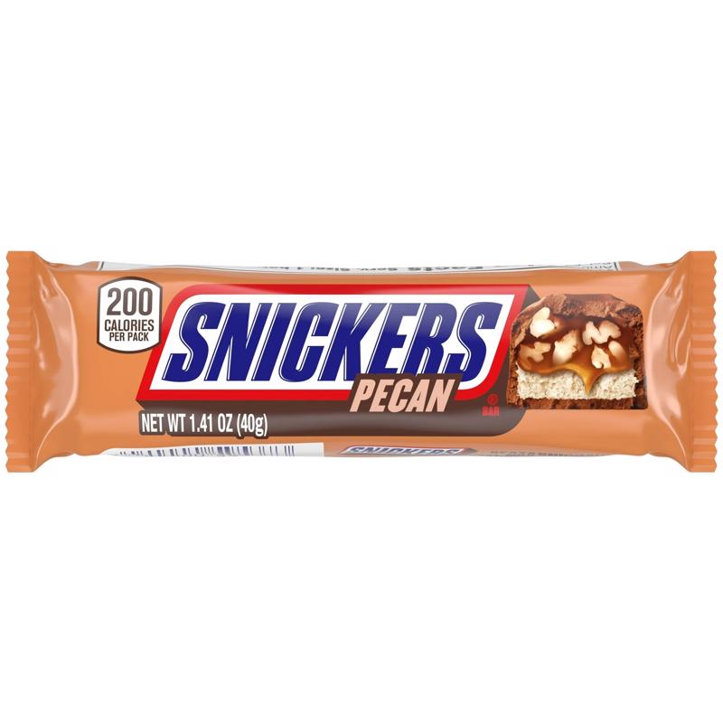 9109376 Pecan Candy Bar, 1.41 oz - Pack of 24