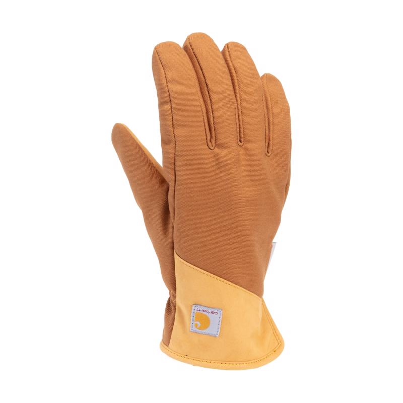 7043820 Rugged Flex Synthetic Leather Cold Weather Mens Gloves, Brown - Large