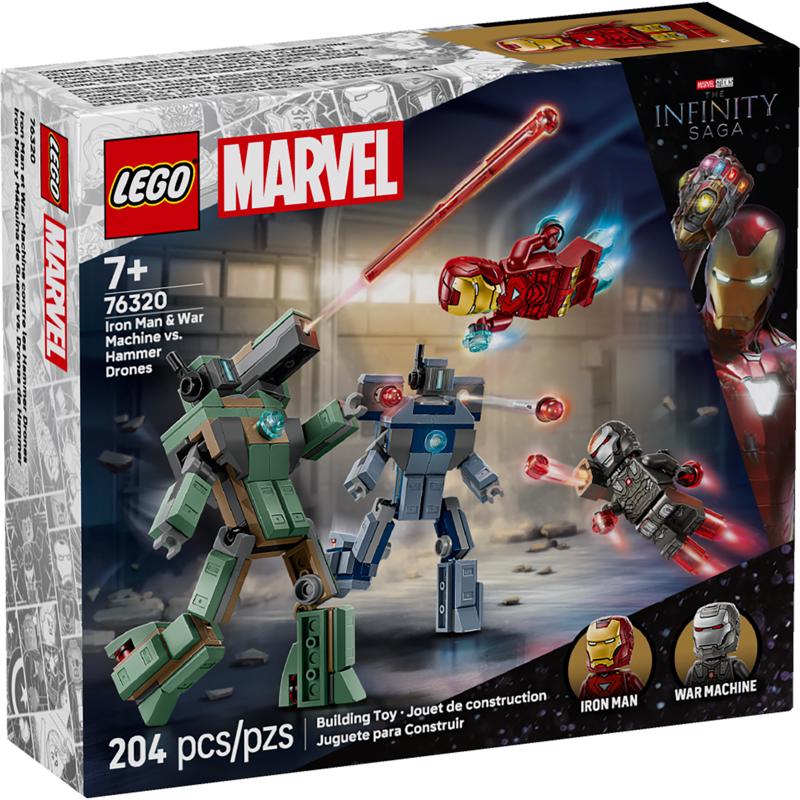 9114288 Marvel Super Heroes Building Set - Multi Color - 204 Piece