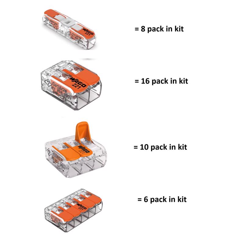 3022443 Clamp Wire Connector - 40 per Pack