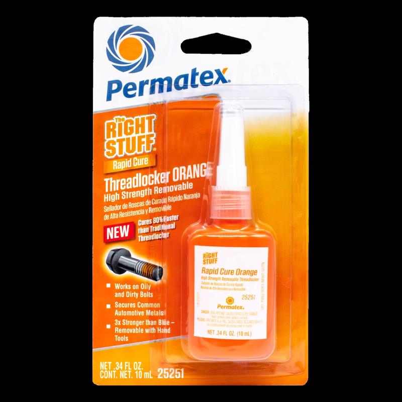 8136859 Right Stuff Orange Threadlocker Gel, 10 ml