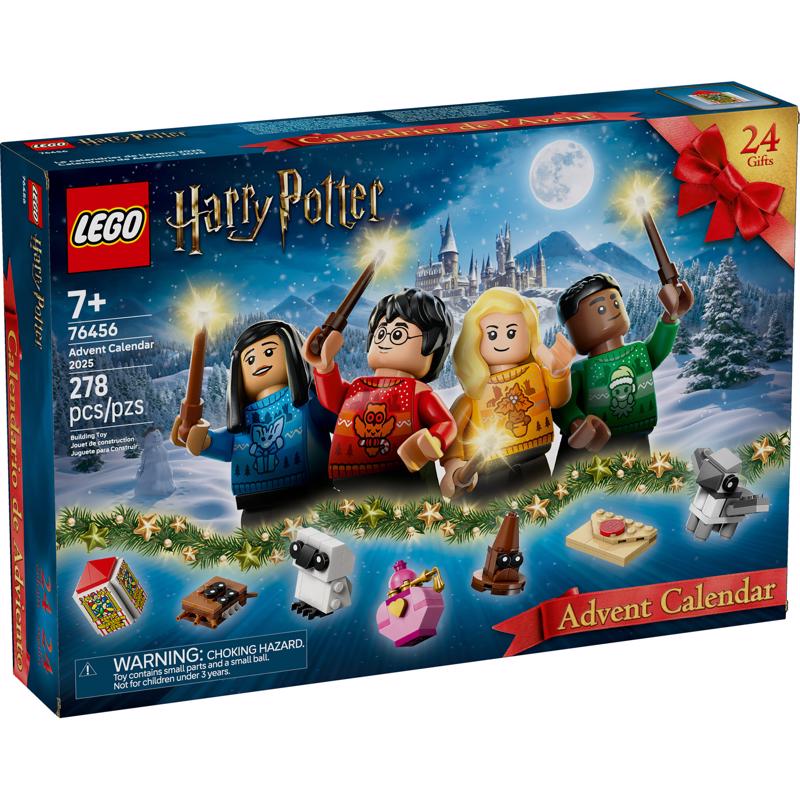 9107435 Harry Potter 2025 Advent Calendar Building Set, Multi Color - 278 Piece