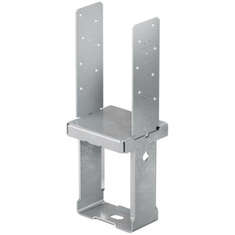 5063333 16.6 x 3.56 in. Galvanized Steel Column Base