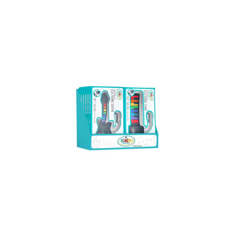 9113626 Music Assorted Keychain Instrument, Multi Colored - Pack of 12