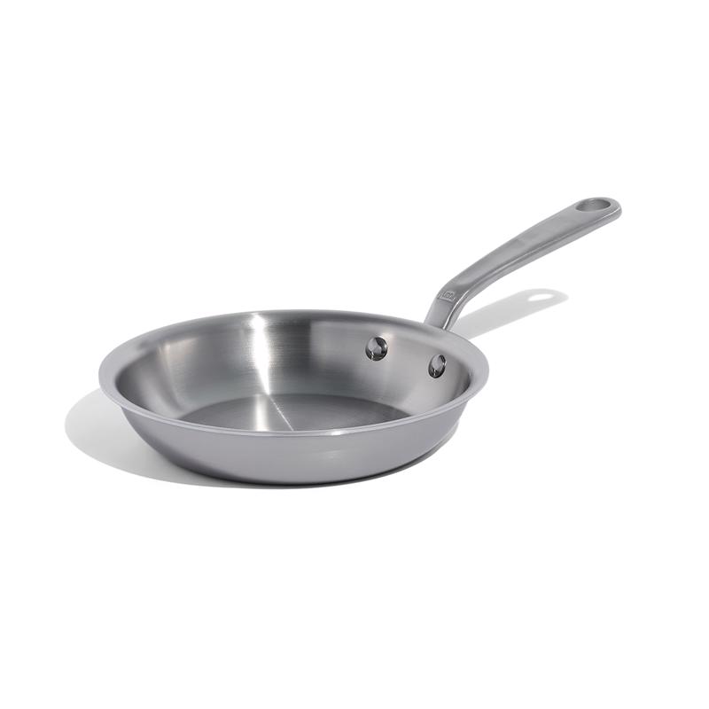 Made In Cookware 8 Inch x 3 Inch Stainless Steel Fry Pan Silver - 00810142774086