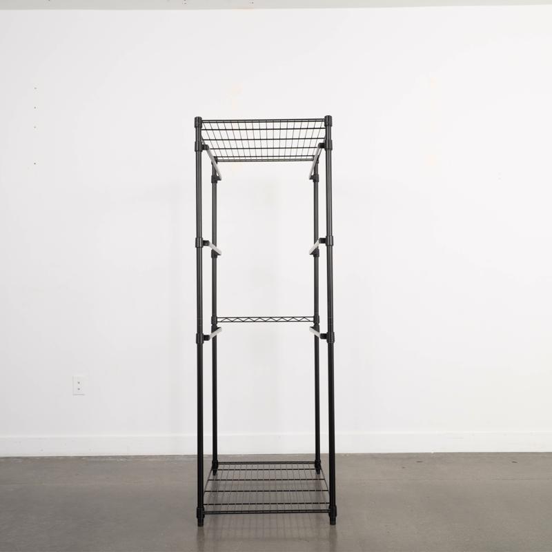 5063160 68 x 31 x 23 in. Steel Storage Rack, Black