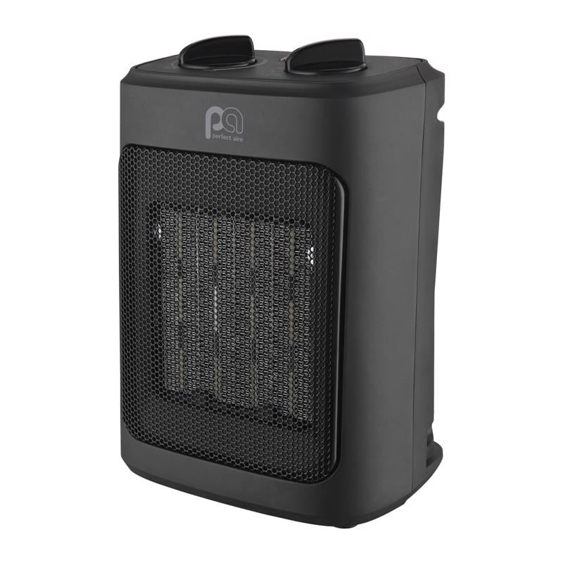 6088716 5120 BTU Electric Ceramic Forced Air Heater, Black & White