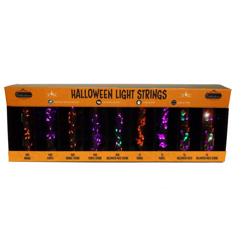9108090 Gray Halloween Light Display, Shadow Box Cardboard