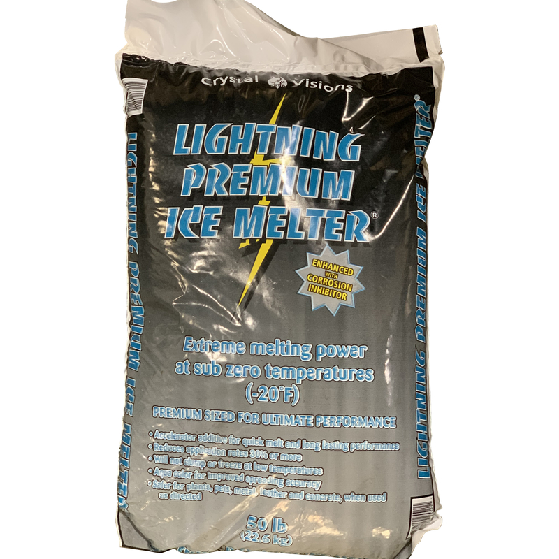 7006324 Lightening Premium Pet Friendly Ice Melt, 50 lbs