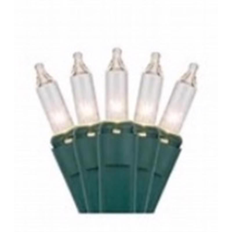 9107865 Incandescent T5 Clear 5 Count Replacement Christmas Light Bulbs - Pack of 8