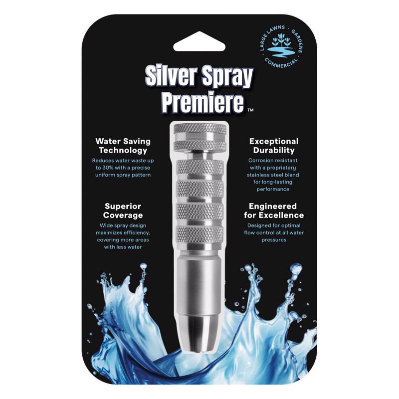 7050632 Adjustable Stainless Steel Spray Nozzle, Silver