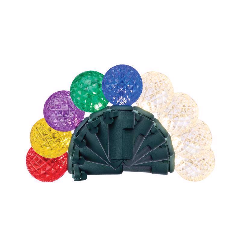 9107093 LED G12 Multi Color 50 Count Christmas Lights