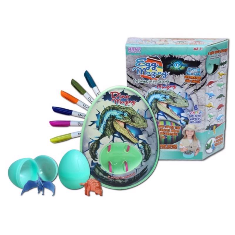 9110280 Hey Buddy & Hey Pal Dinosaur Egg Decorator, Multi Color - 9 Piece