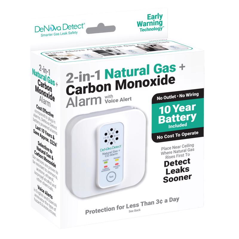 5064914 10-Year Battery-Powered MEMS Gas & Carbon Monoxide Alarm