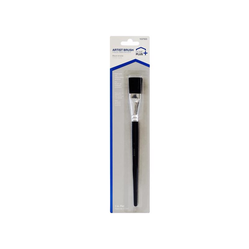 1037503 1 in. Flat Touch-Up Paint Brush - Pack of 12