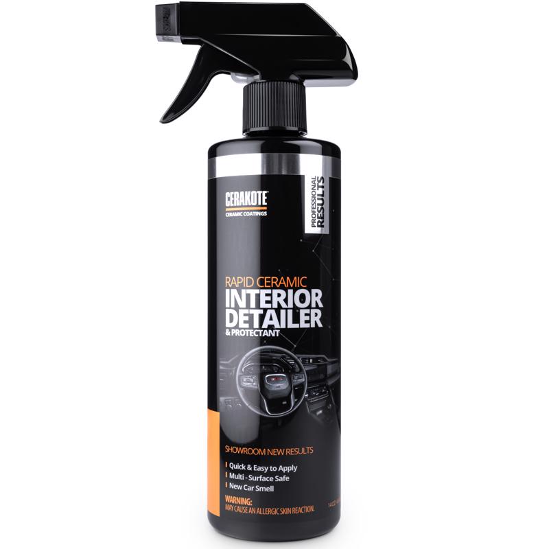 6089587 Rapid Ceramic Multi-Surface Car Interior Detailer Spray, 12 oz