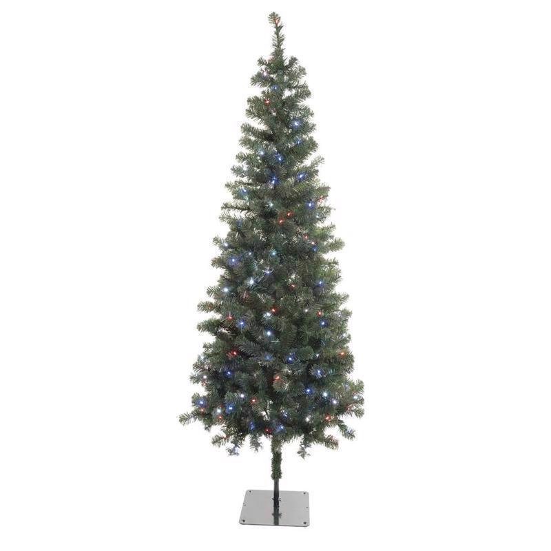 9106918 7 ft. Full LED 270 Count Brilliant Color Changing Christmas Tree - RGBW