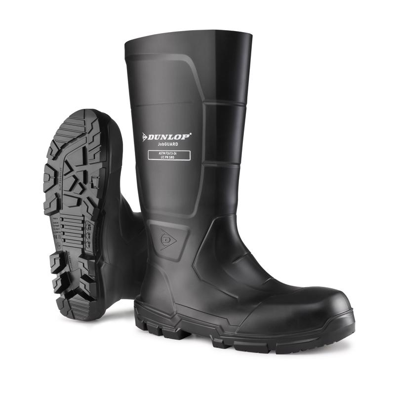 8126955 Mens Waterproof PVC Acifort Boots, Black - Size 9 US