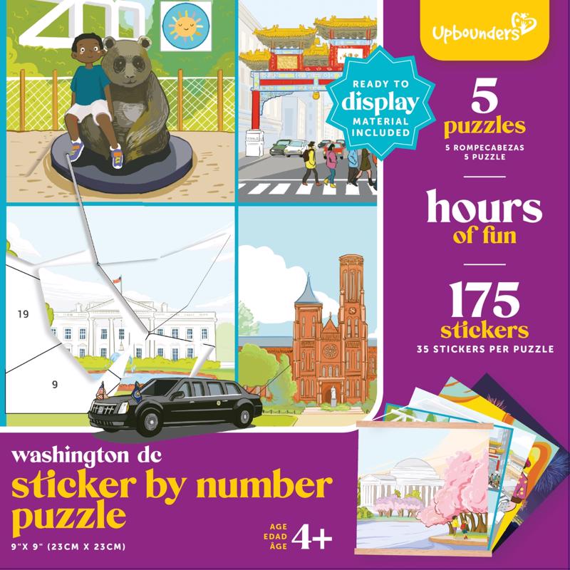 9114325 Washington DC Sticker Puzzles