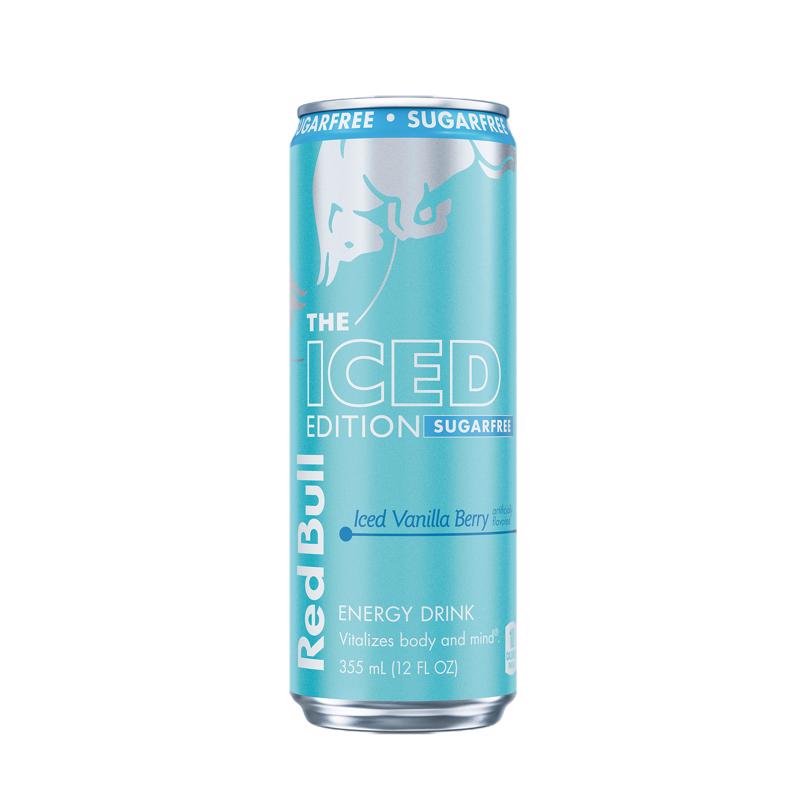 9122382 12 oz Vanilla Berry Sugar Free Berry Energy Drink - Pack of 24