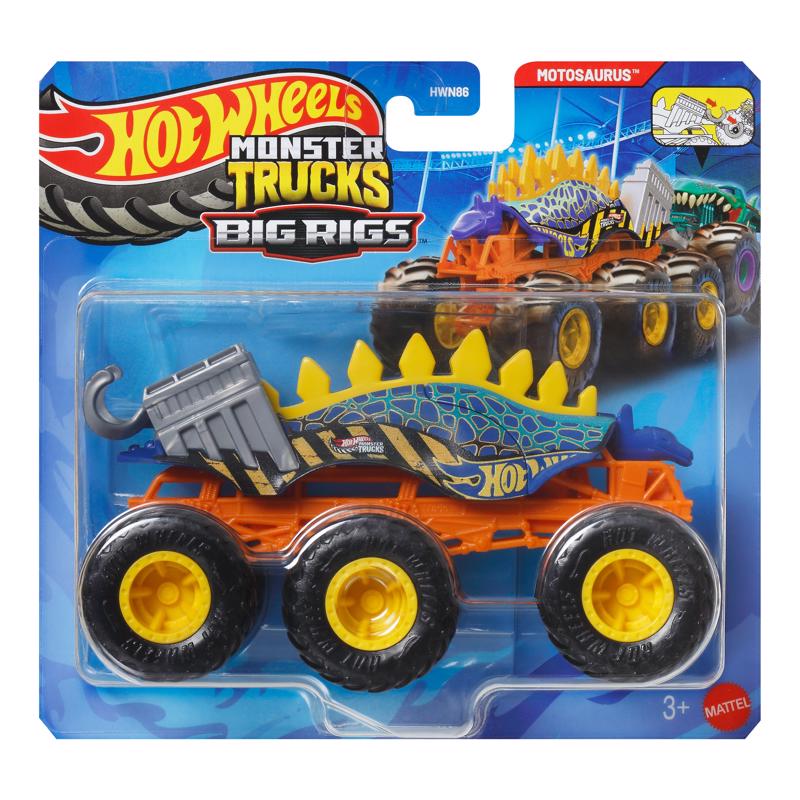 9123535 Monster Big Rigs Truck Assorted - Pack of 4