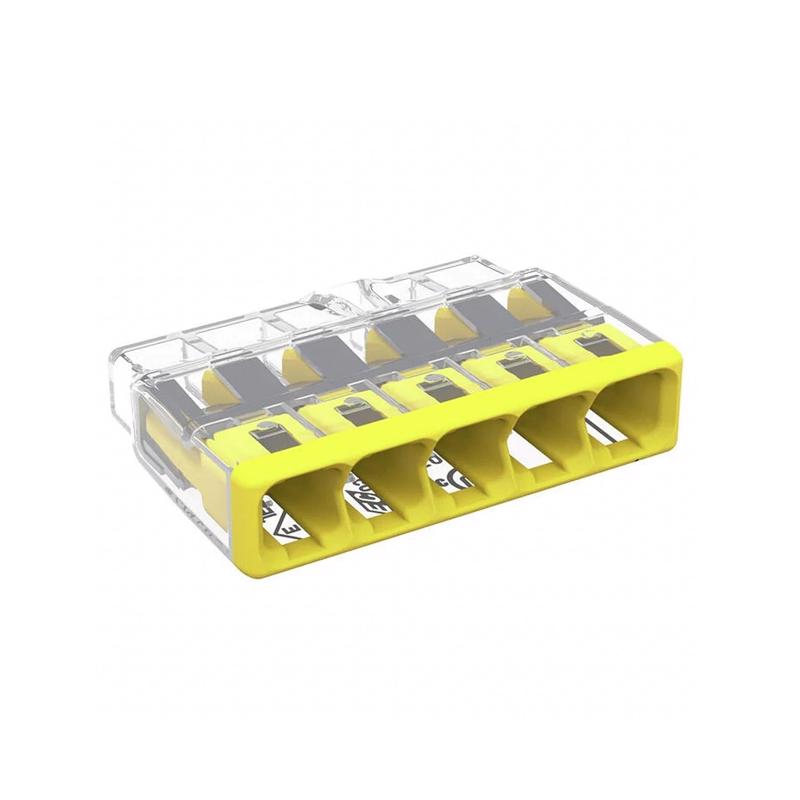 3026879 5 Port Push-In Wire Connector - Pack of 10