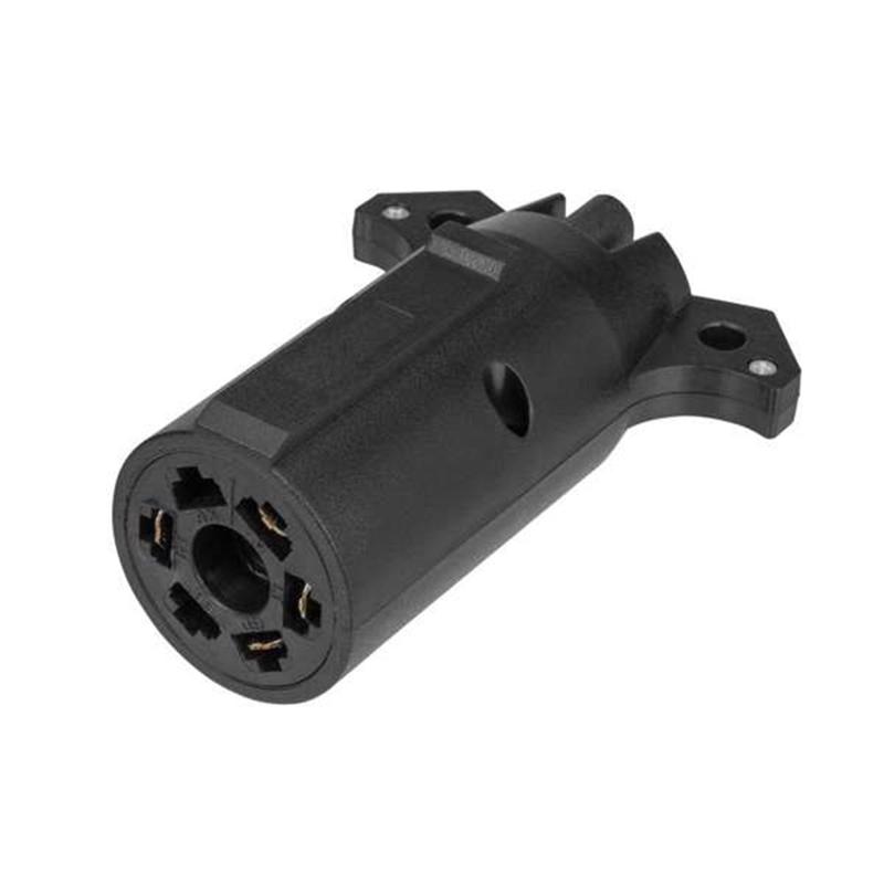 7-Way Round Blade To 4-Way Flat Trailer Wiring Connector