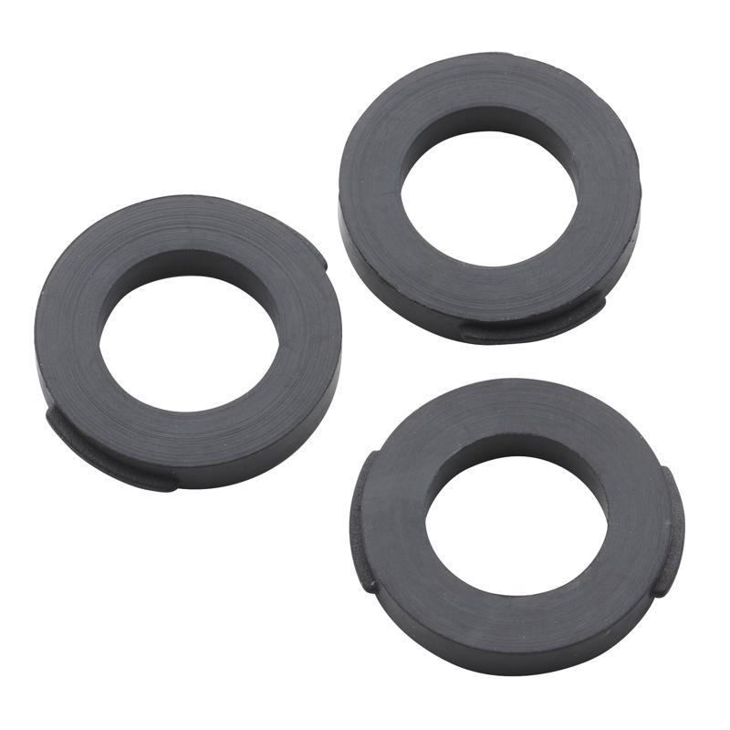 4031327 Black Rubber Shower Washers - Black